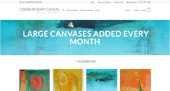 Desktop Screenshot of contemporary-canvas.co.uk